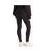 Legging noir femme tommy hilfiger silver-2