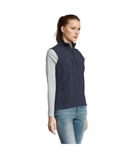 Veste Sans Manches Rallye Femme Bleu Marine Français SOLS