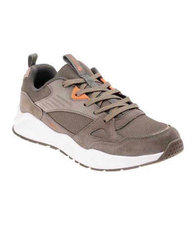 Baskets onavy homme kaki / kaki foncé / orange Iguana