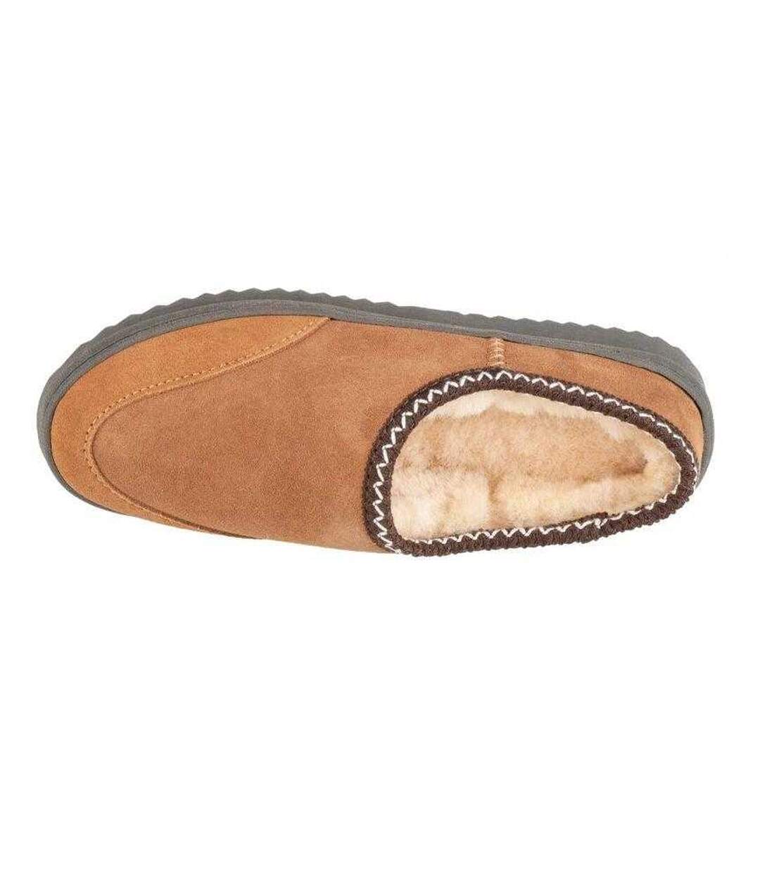 Chaussons Platinum Outback Scuff Femme Marron EMU Australia-4