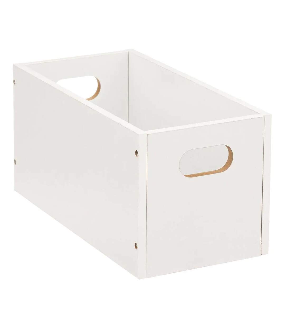 Boîte de Rangement en Bois Mix n'Modul 15x30cm Blanc-1