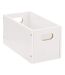 Boîte de Rangement en Bois Mix n'Modul 15x30cm Blanc-1
