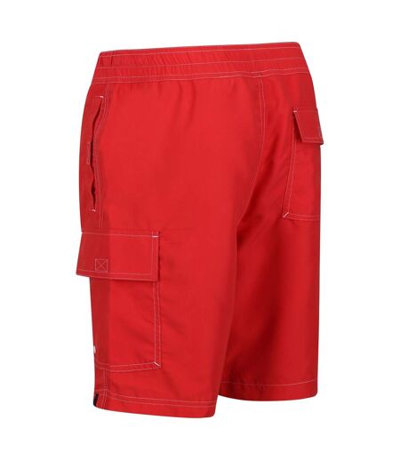 Short de bain hotham homme rouge rococo Regatta