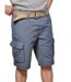 Bermuda Homme Gris en Coton Confort NO EXCESS