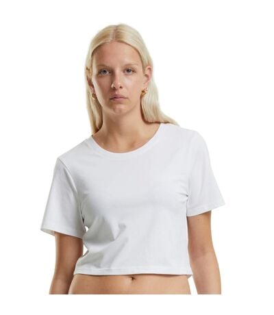 T-shirt Court Femme Blanc New Morning Studios