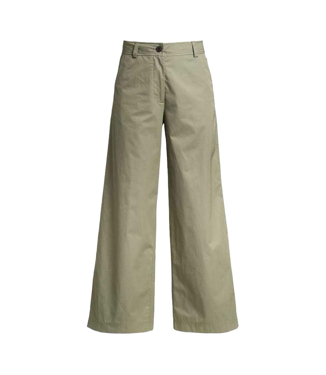 Mens Wide Leg Flared Trousers Amazon Green Parajumpers-1