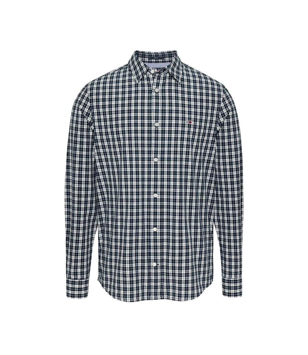 Chemise marine/blanc à carreaux homme tommy hilfiger night - l-1