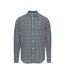 Chemise marine/blanc à carreaux homme tommy hilfiger night - l-1