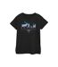 Disney Femme/Les femmes Frozen 2 Believe In The Journey Silhouette en coton (Noir) - UTBI48108-1
