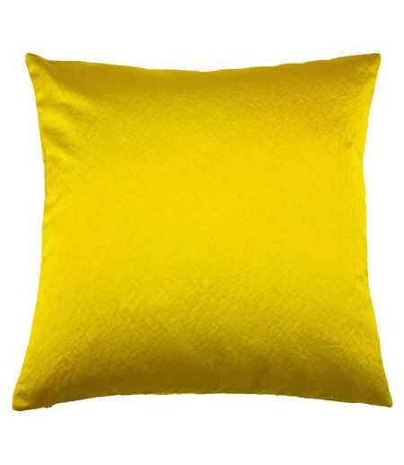 Riva Home Housse de coussin Palermo avec un design à reflets métalliques (Jaune Limon) - UTRV1601