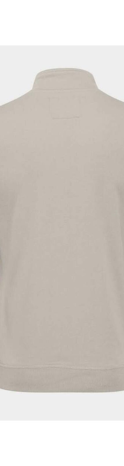 Cottover Unisex Adult Half Zip Sweatshirt (Off White)