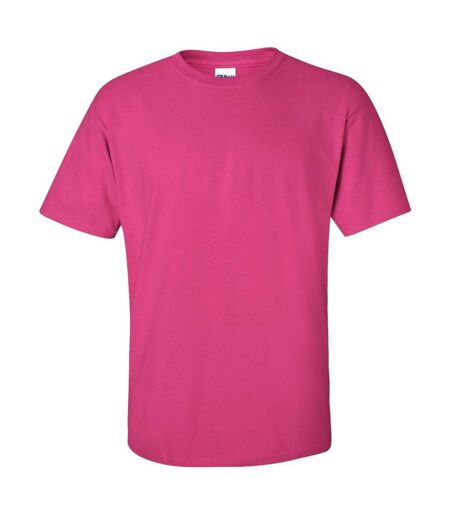 Gildan Mens Ultra Cotton Short Sleeve T-Shirt (Heliconia)