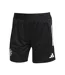 Womens/ladies Manchester United Fc Shorts Black Adidas-2