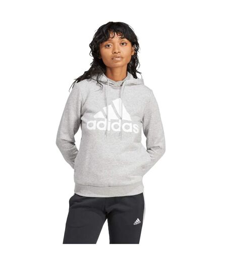 Sweat À Capuche Essentials Femme Gris Adidas