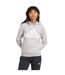 Sweat À Capuche Essentials Femme Gris Adidas-3