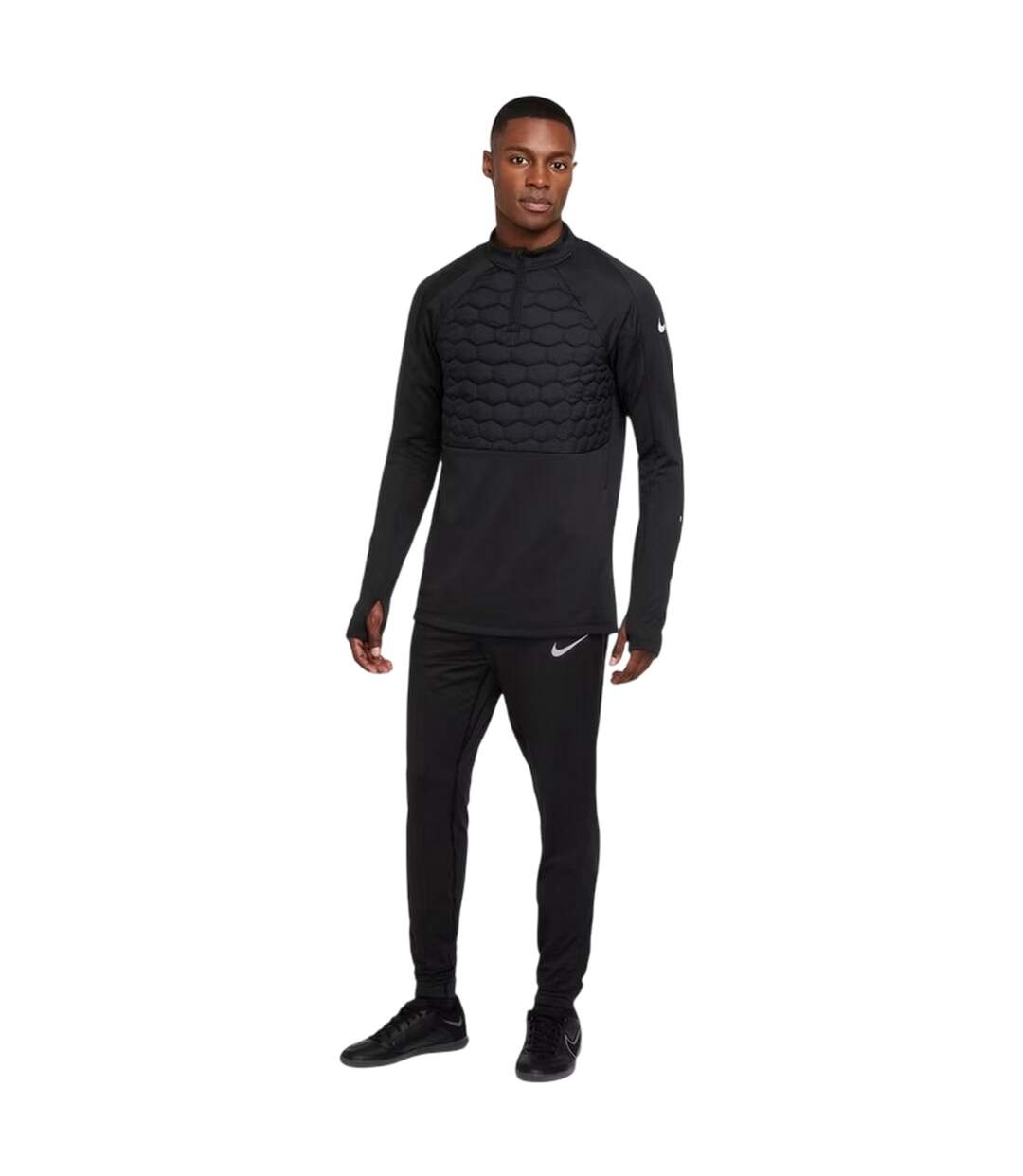 Mens Strike Winter Warrior Slim Tracksuit Bottoms Black Nike-1
