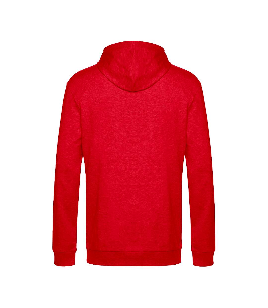 Sweat À Capuche Homme Rouge B&C-2