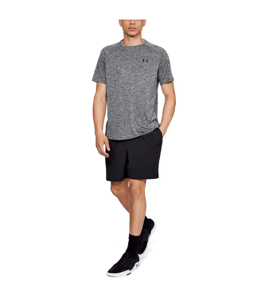 Under Armour Mens Tech T-Shirt (Black)