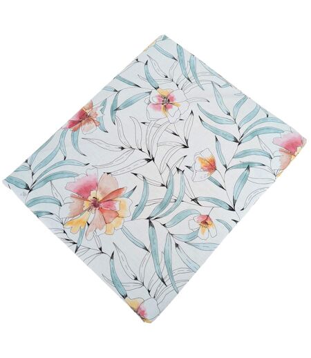 Drap plat percale de coton ROXANE