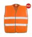 Gilets Haute Visibilité Safe Classic Weyburn Adulte Orange Fluo Mascot-1