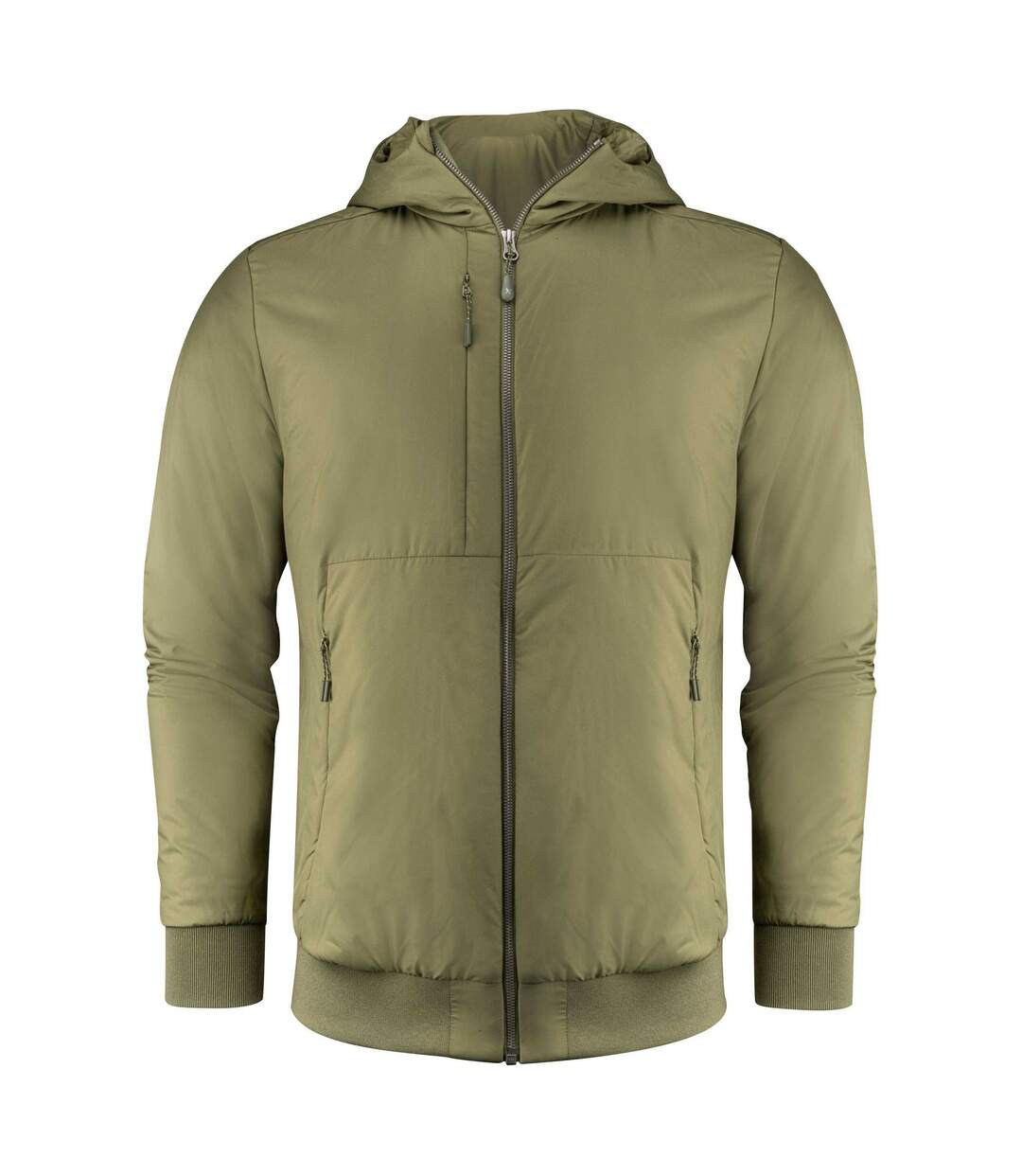 Mens Franklin Lightweight Jacket Moss Green James Harvest-1