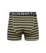 Pack of 3  Mens gridline boxer shorts  green Crosshatch-2