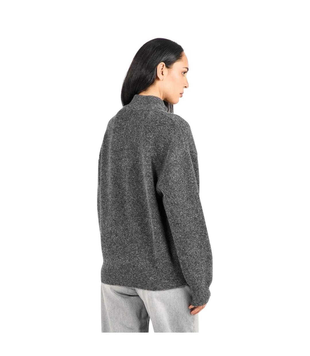 Unisex Adult Distressed Jacket Charcoal Couture-4