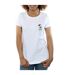Disney Femme/Ladies Minnie Mouse Kick Chest Cotton T-Shirt (Blanc) - UTBI31752-3