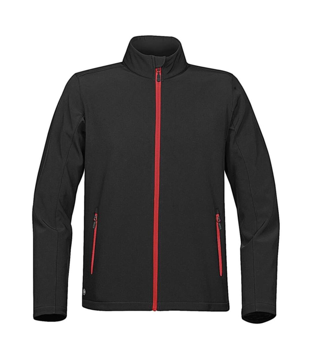 Veste softshell - Homme - KSB-1 - noir et rouge bright-1