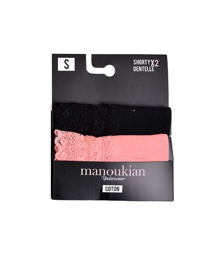 Culottes Femme MANOUKIAN Underwear Confort Qualité supérieure - Pack de 2