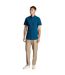 Mens pique short-sleeved shirt apres navy Lyle & Scott