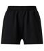 Womens/ladies Victory Shorts Black Gym King-1