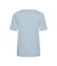 T-shirt Bleu Femme Pieces Ria - M