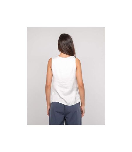 Top sans manches effet satin FARESSIE - Dona X Lisa