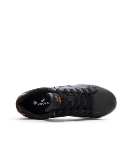 Baskets noires homme kaporal darmy