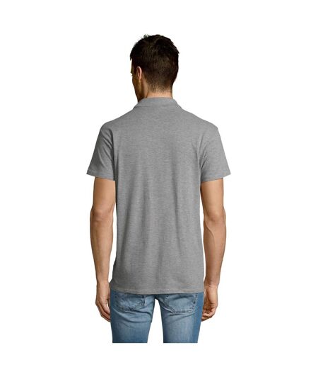 Polo Summer Adulte Gris Chiné SOLS