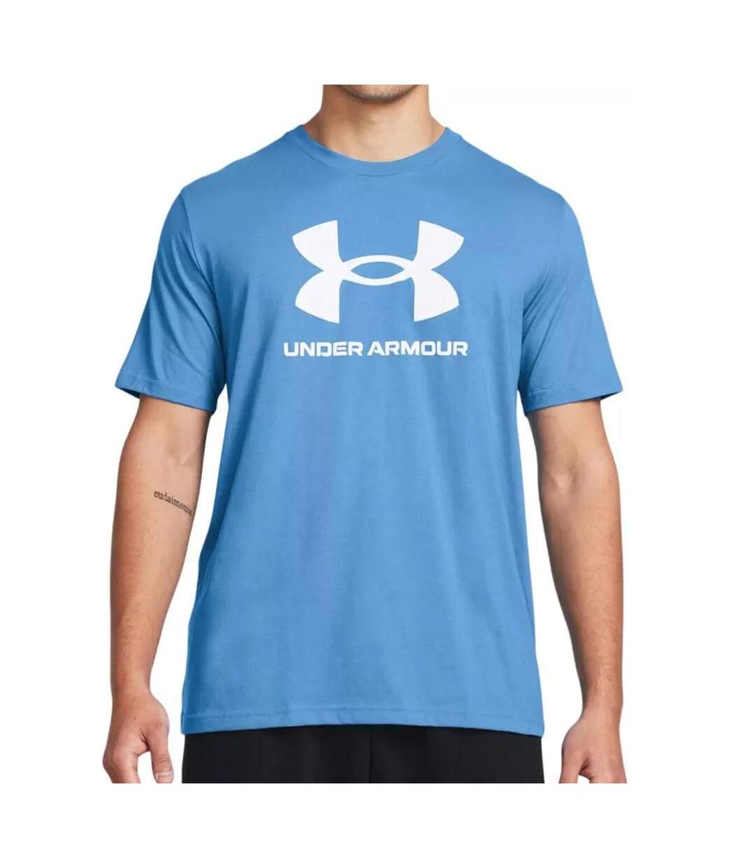 T-shirt Bleu Homme Under Armour Sportstyle - M