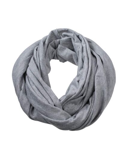 Foulard Infini Taille Unique Gris Chiné Myrtle Beach