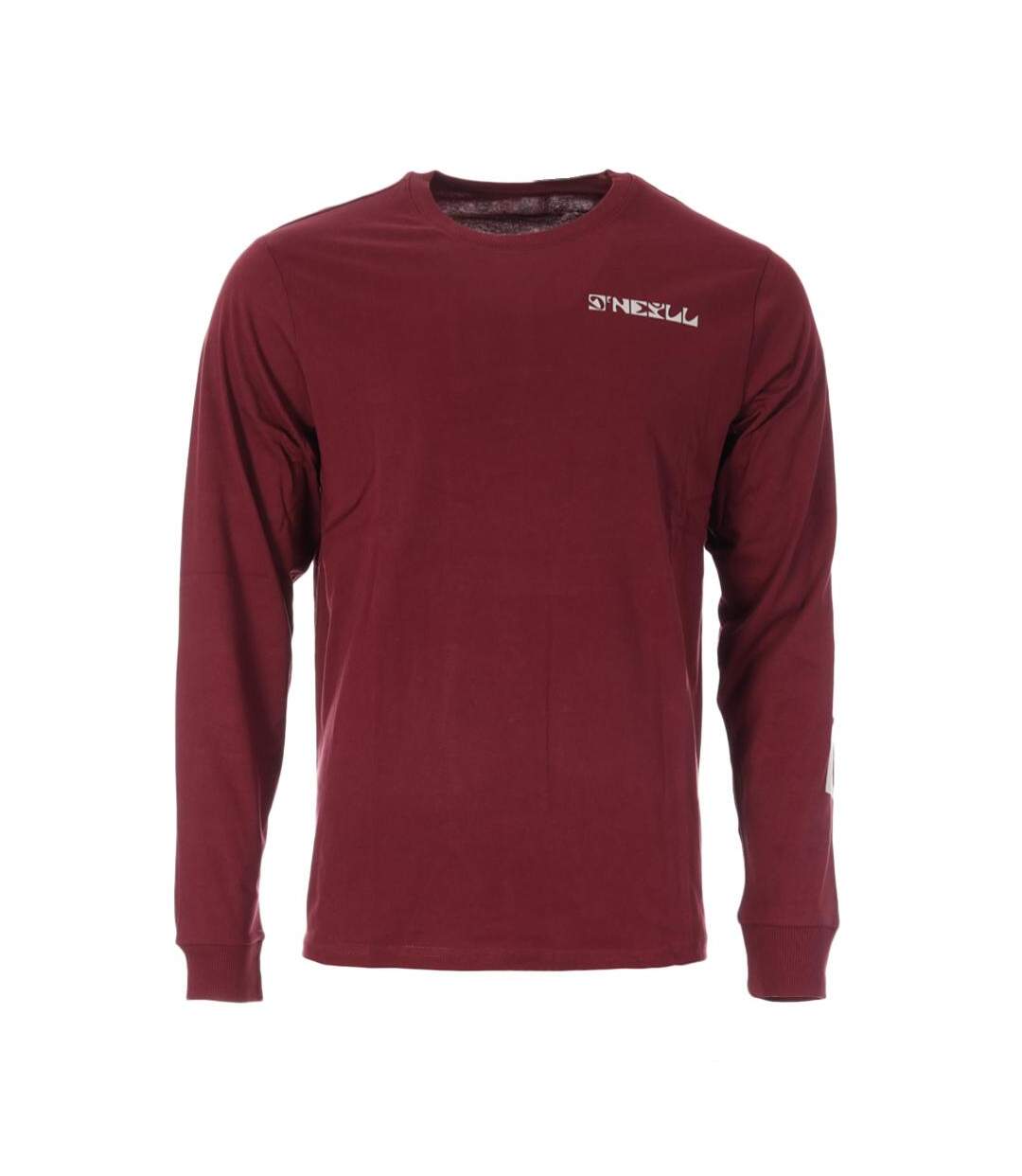 T-Shirt bordeaux homme o'neill cedar-1