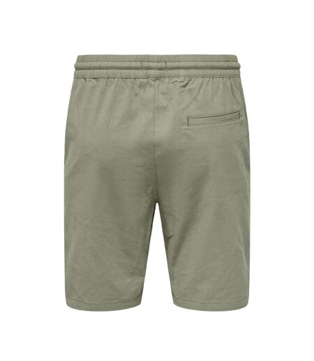 Short kaki homme only & sons capri - l