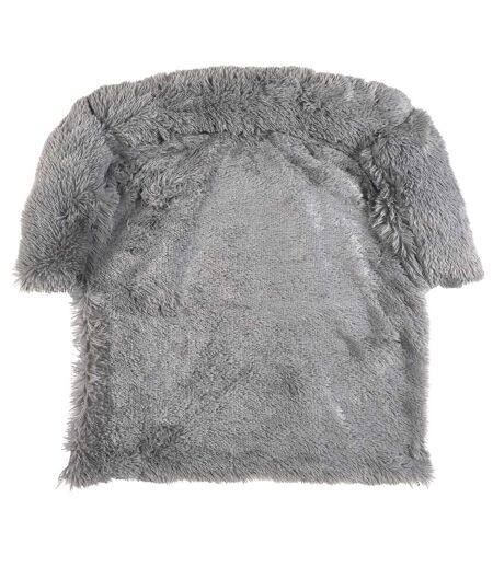Plaid couverture de canapé pour chien et chat - Gris