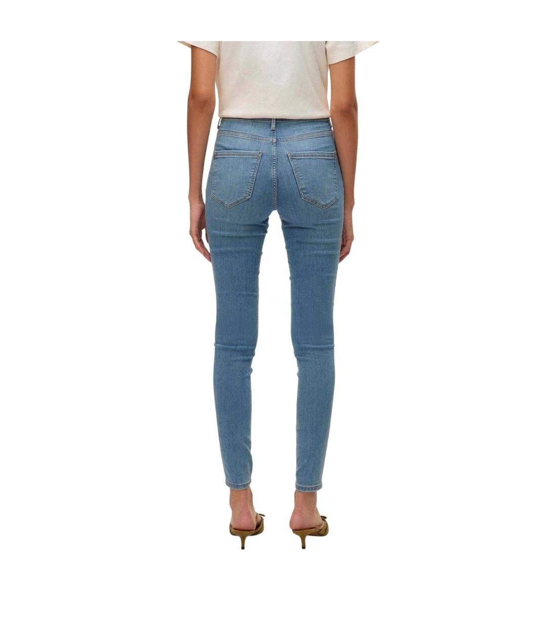 Jean Sophia Femme Bleu Clair Vero Moda-3