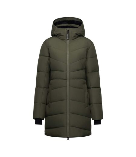 Womens/ladies Slim Padded Jacket Dark Khaki Regatta
