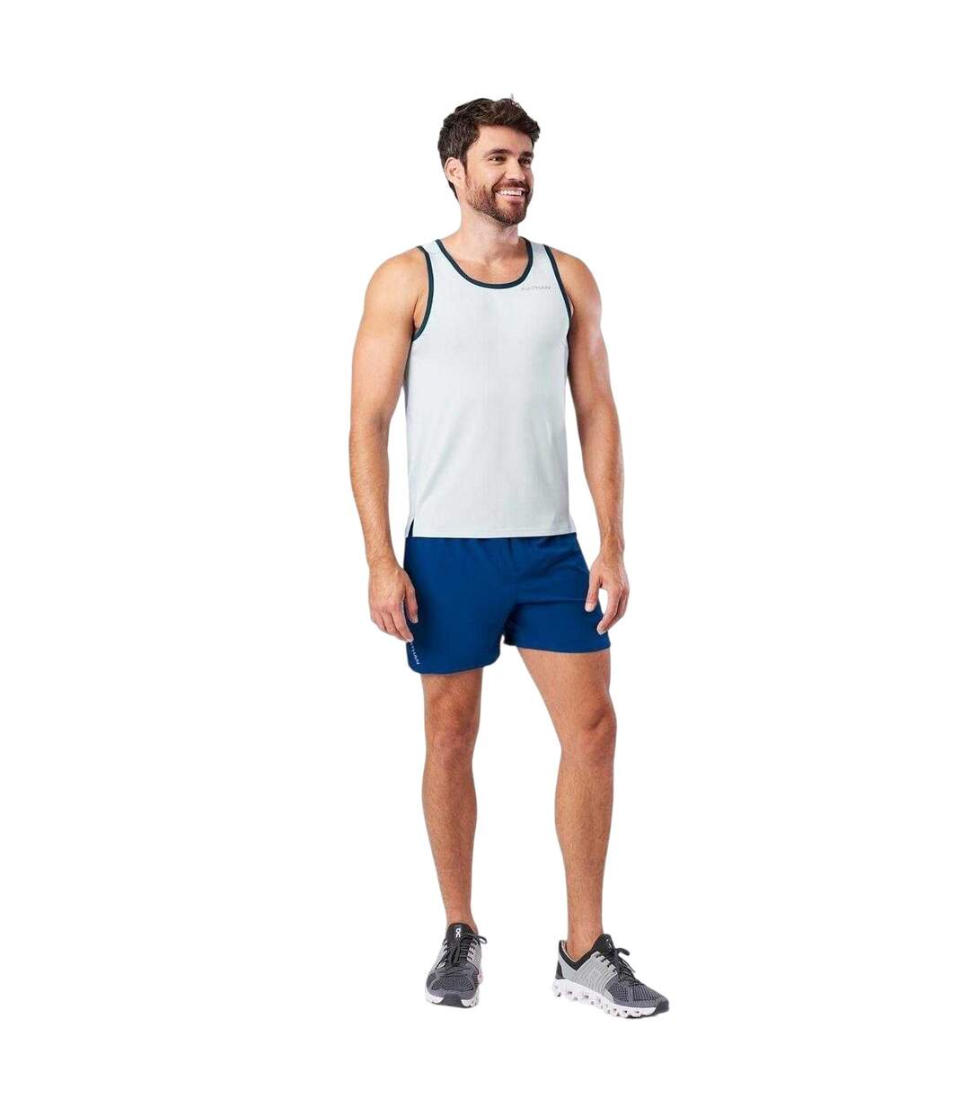 Mens Athletic Tank Top Sky Blue Nathan-4