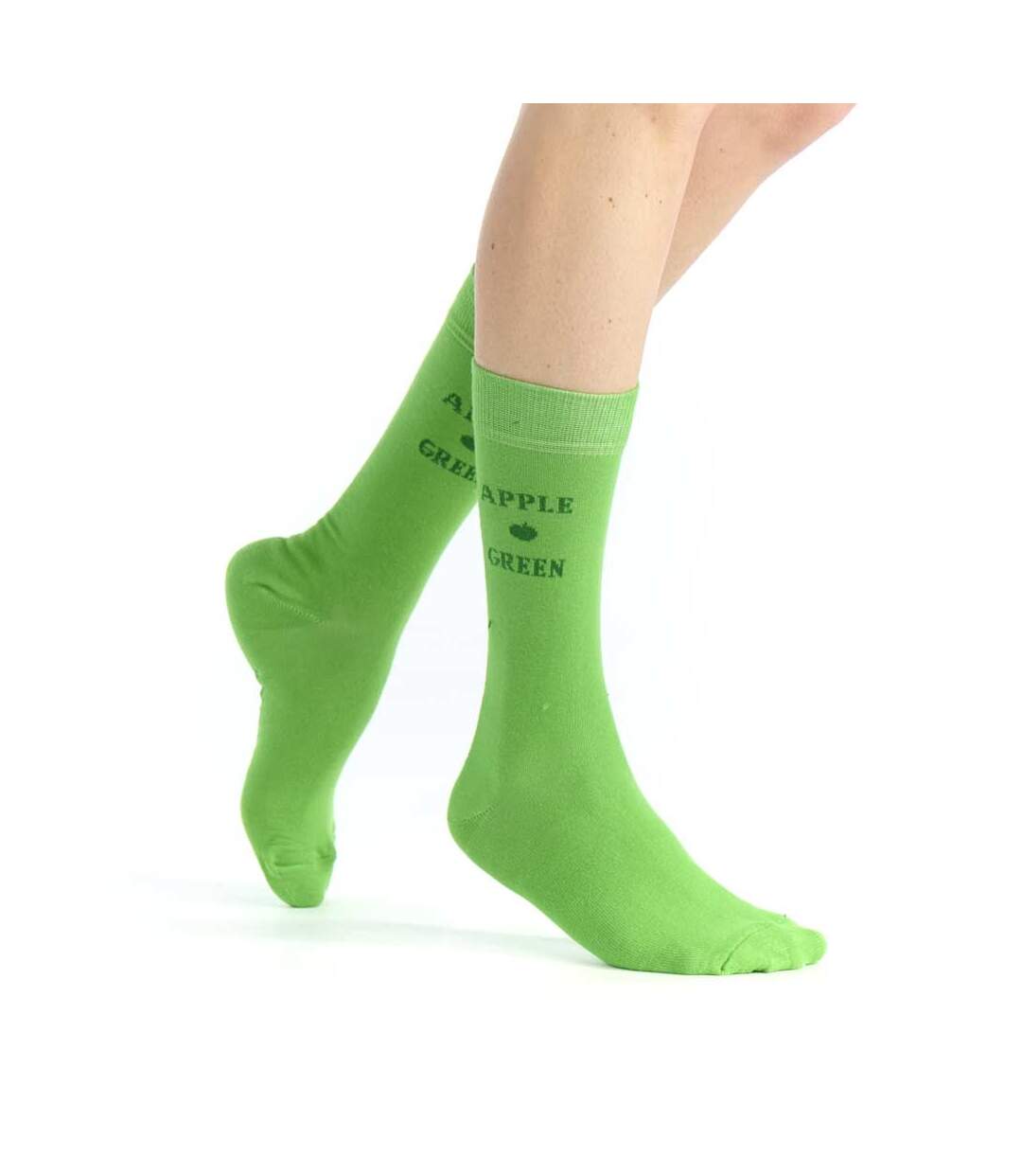 Chaussette fantaisie Apple Green