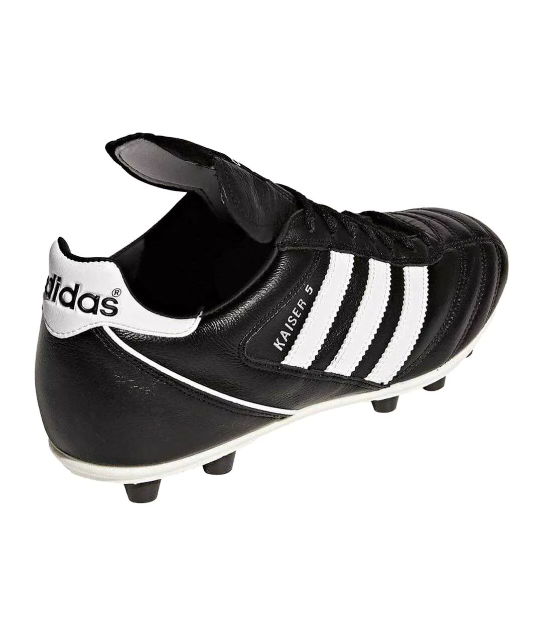 Chaussures De Foot Pour Terrain Ferme Kaiser Liga Adulte Noir Adidas-2