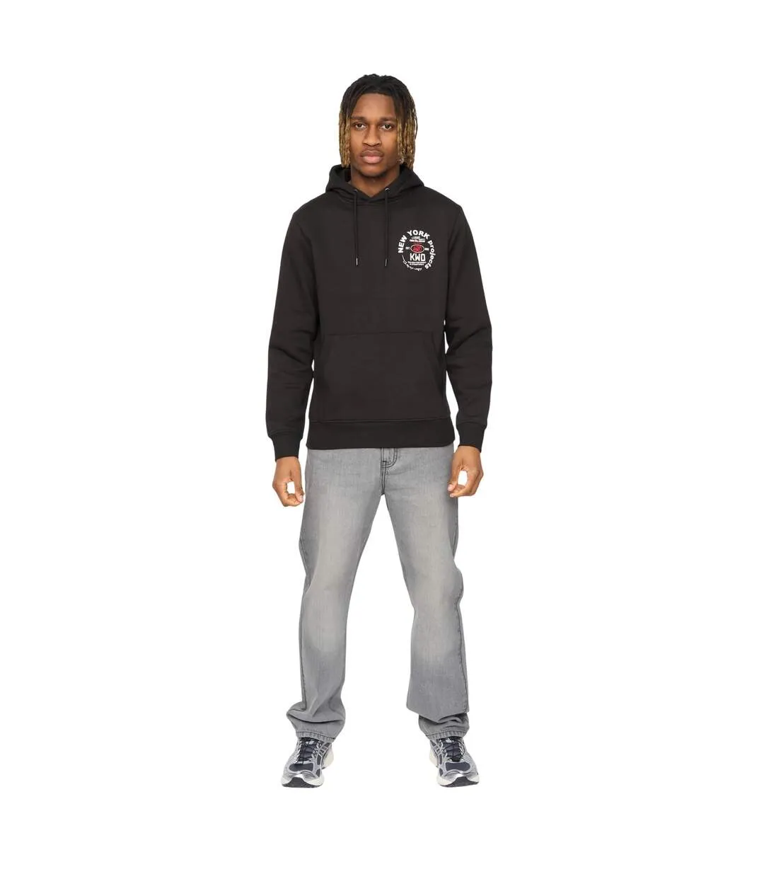 Sweat À Capuche Mobalot Homme Noir Kings Will Dream-2