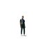 Mens Contrast Panel Tapered Joggers Green Navy Lacoste-1