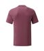 T-shirt Iconic Homme Bordeaux Chiné Fruit Of The Loom-2