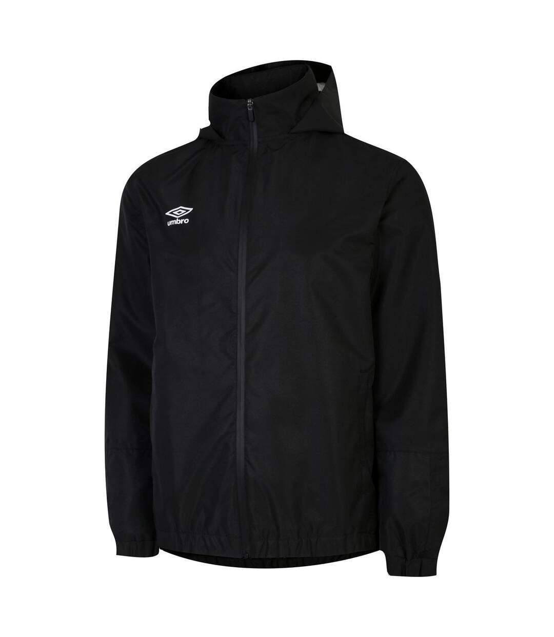 Mens total training waterproof jacket black/white Umbro